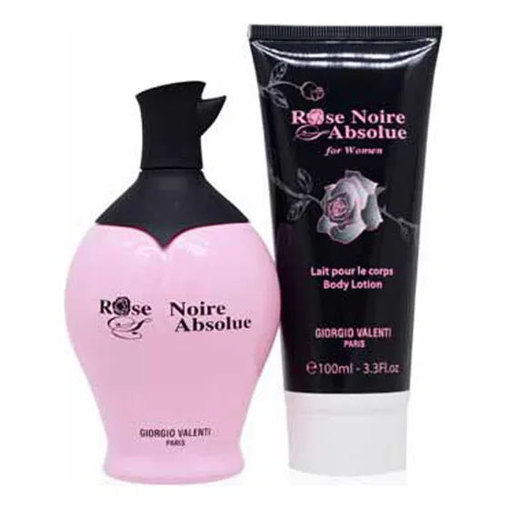 Set De Perfume Giorgio Valenti Rose Noire Absolue Para Mujer