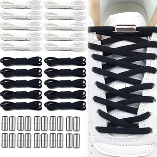 20pares Agujetas Sin Nudo Elasticas Hebilla Metal Para Tenis 20pares Agujetas Sin Nudo Elasticas Hebilla Metal Para Tenis
