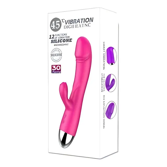 Masajeador Vibrador Íntimo Original, Eléctrico, Doble