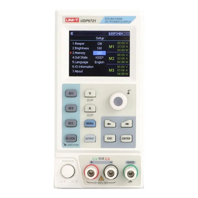 Fuente Switching Digital Programable Uni-t Udp6721 Electro