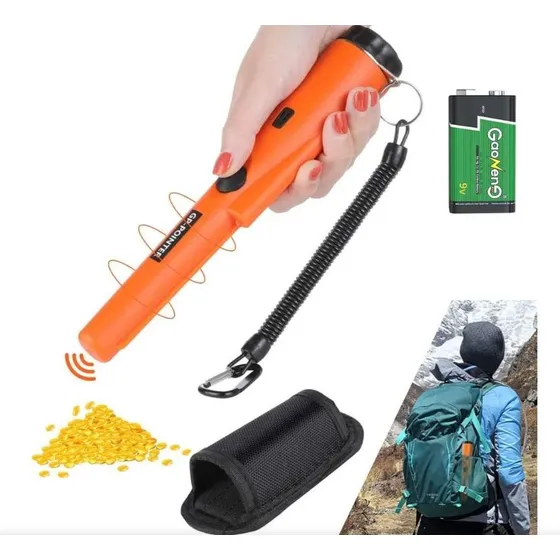 Puntero Detector De Metales Y Oro De Portátil Ip66