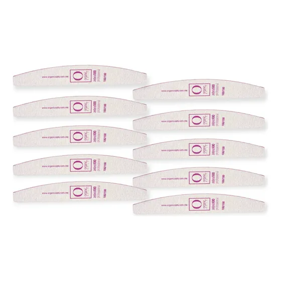 10 Limas Organic Nails, Gramaje A Elegir