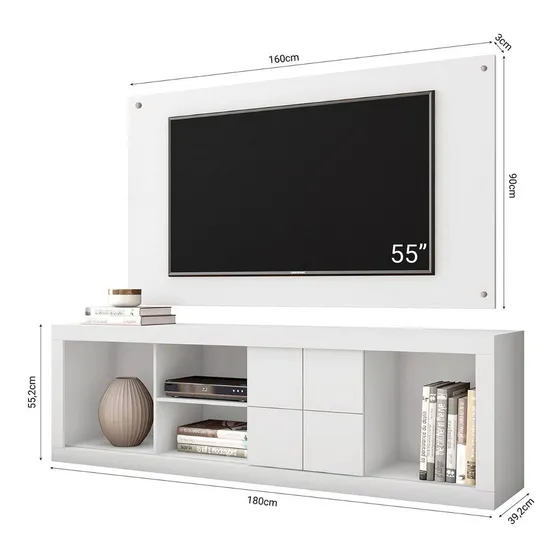 Centro De Entretenimiento . Mueble Para Tv.