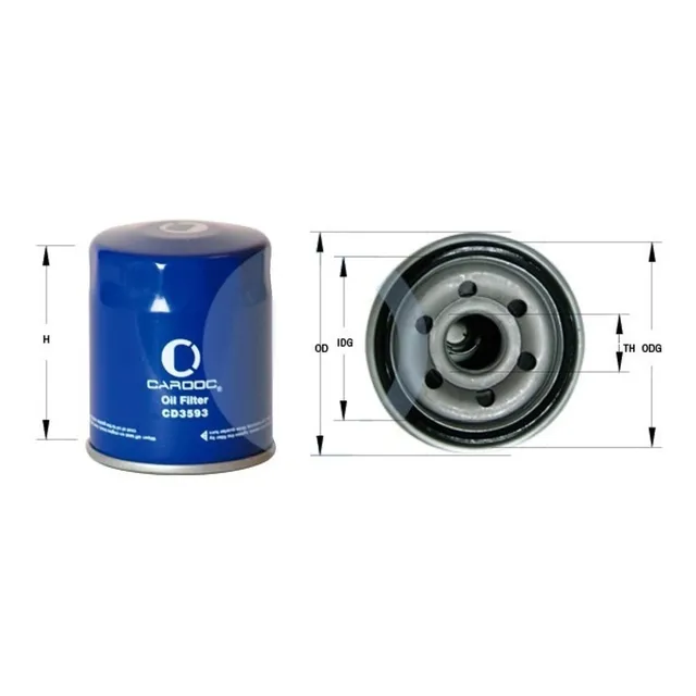 Filtro Aceite Cardoc Mitsubishi Grandis, L200, Lancer