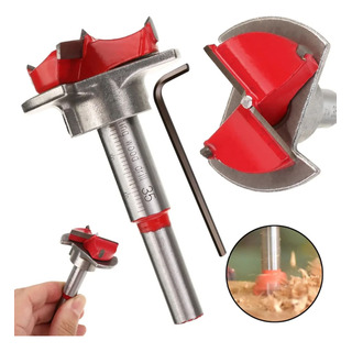 Broca Forstner 35mm Com Limitador Para Dobradiças Broca Forstner 35mm Com Limitador Para Dobradiças