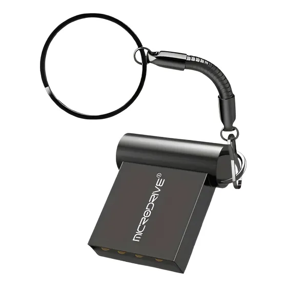 Microdrive Pendrive Llavero Usb 2.0 32gb Metal