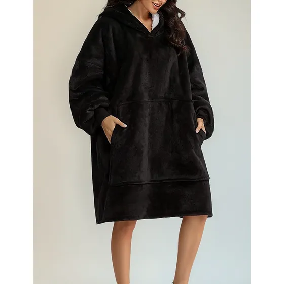 Pijama Bata Frazada Polar Polerón Térmica Hombre Mujer