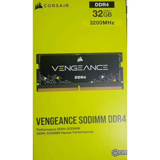 Memoria Ram Laptop Ddr4 32gb X 1 3200mhz Corsair Vengeance