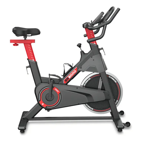 Bicicleta Ergométrica Spinning Genis Sb 2000 Cor Preto E Vermelho