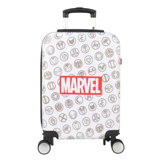 Mala Viagem Infantil P Marvel Branco Mf10369 Luxcel - Un