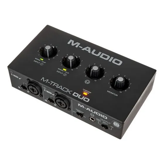 M-audio M-track Duo Como Nuevo!