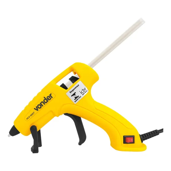 Aplicador De Cola Quente Profissional Bico Fino 8 20w Vonder