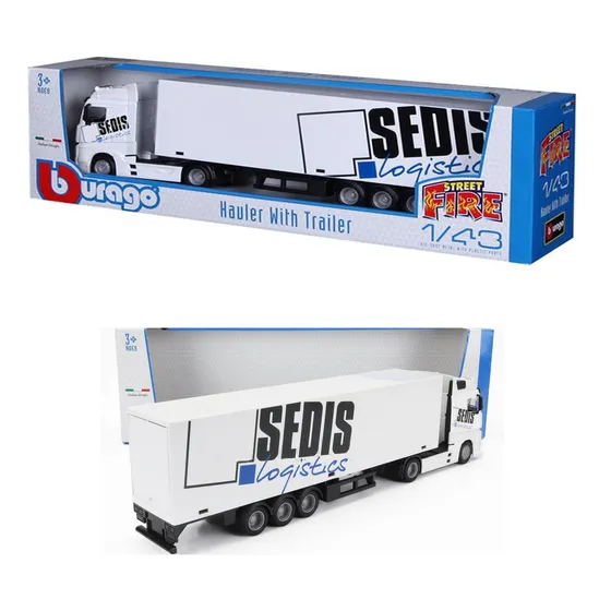 Camion C/acoplado Mercedes Benz Actros Coleccion 1:43 Burago