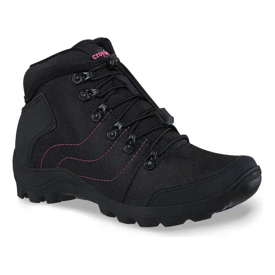 Botas Outdoor Tomoe Negro Para Mujer Croydon
