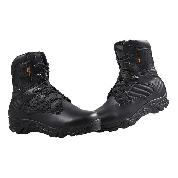 Botas De Piel Resistente Impermeable De Seguridad Trabajo