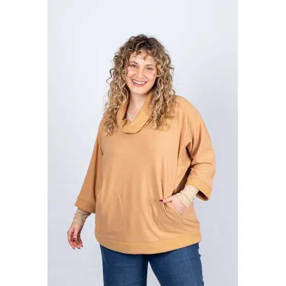 Poncho Abrigo Oversize Darlon Onara Tessa Tendencia Comodo