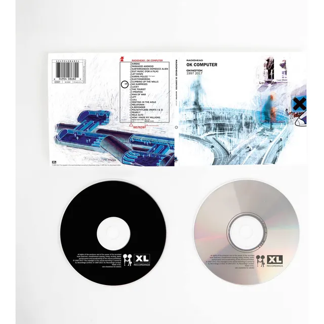 Radiohead Ok Computer Oknotok 1997 2017 2 Cd