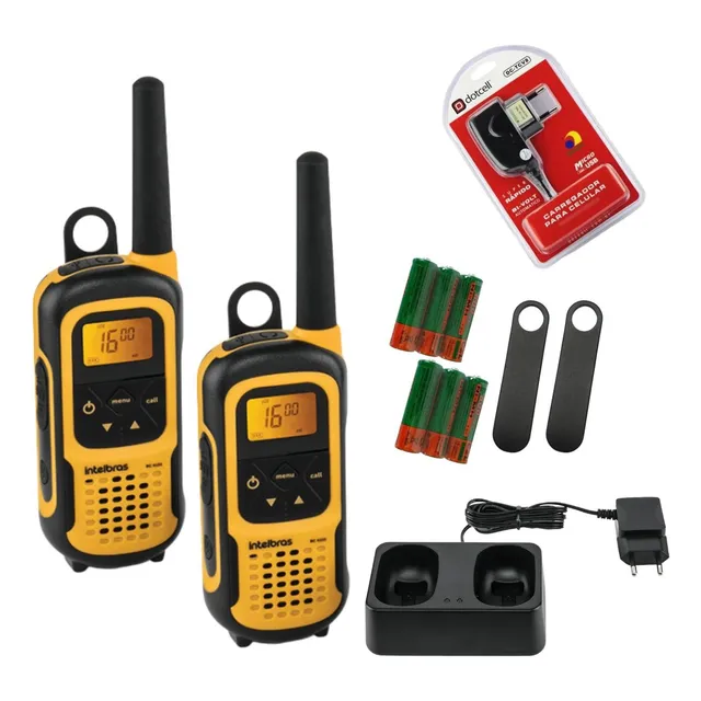 Kit 15 Rádios Comunicadores Rc4102 Intelbras Original Ht
