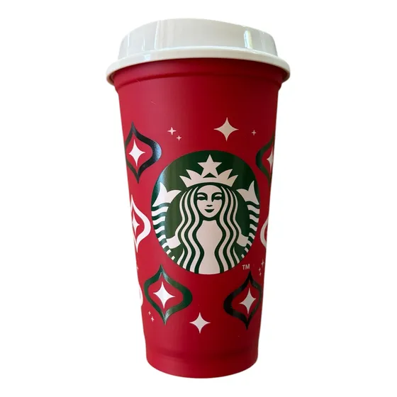 Vaso Reutilizable  Starbucks Rojo
