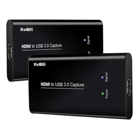 Kuwfi Hdmi A Usb30 Audio Tarjetas De Captura De Video De En