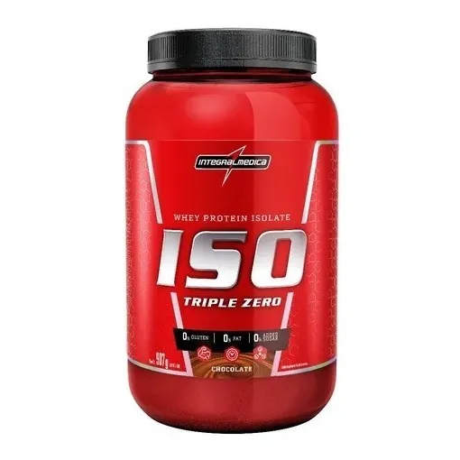 Iso Triple Zero Intregral Médica | 100% Whey Isolado (907g)