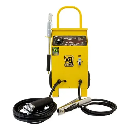 Repuxadeira Elétrica V8 Brasil 865E para Funilaria Amarela