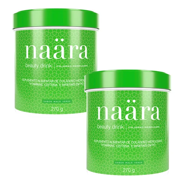 Kit 2 Naara Maçã Verde Hidrolisado 270g - Jeunesse