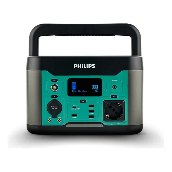 Estación De Energía Para Exteriores Dlp8093cb 600w Philips