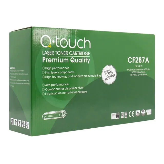 Toner Laser Q-touch Cf283a Negro Compatible Hp Laserjet Pro
