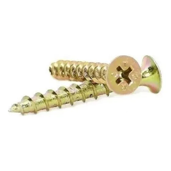 Tornillo Fix Para Madera Vialro 4 X 60  Mm - Caja X 200 U.