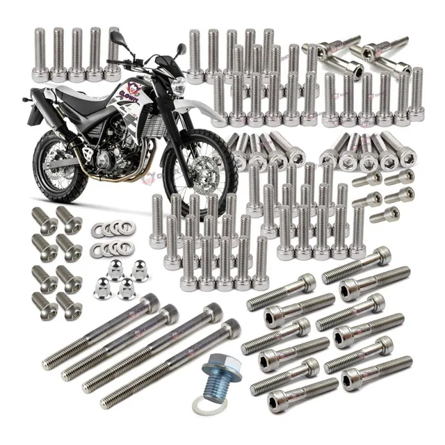 Clown Kit Parafusos Motor E Escape Allen Inox Xt660 660 Y8i