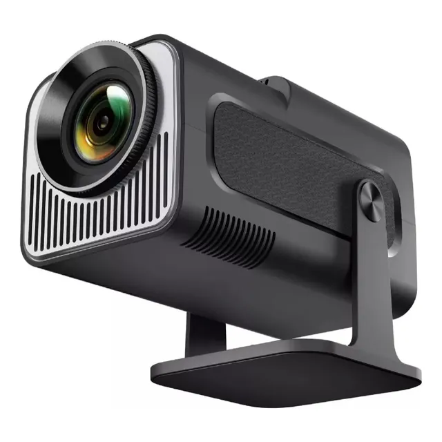 Proyector Portátil Mini Hy320 1080p 4k 10000 Lux Negro