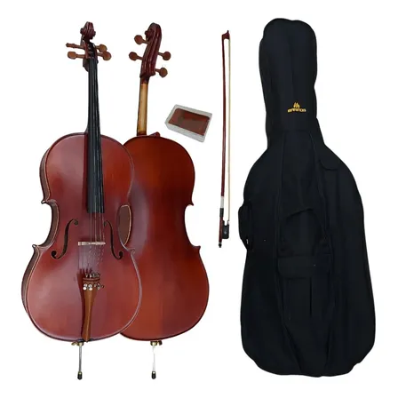 Violoncelo Envelhecido Feito A Mão Ajustado Profissional