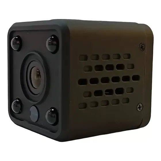 Mini Camara Wifi Tuya Wj01 Smart Onvif Microfono 1080p Color Negro