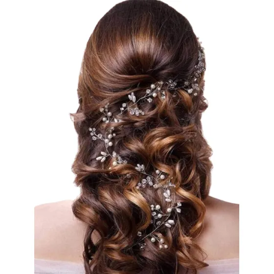 Accesorios Novia Matrimonio Diadema Tiara Tocado 50cm