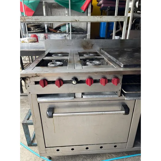 Cocina Industrial Acero Inoxidable Mstar. Usada