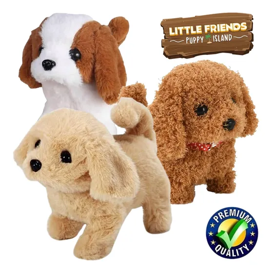 Perrito Mascota Cachorrito Robot Ladra Camina Mueve La Cola