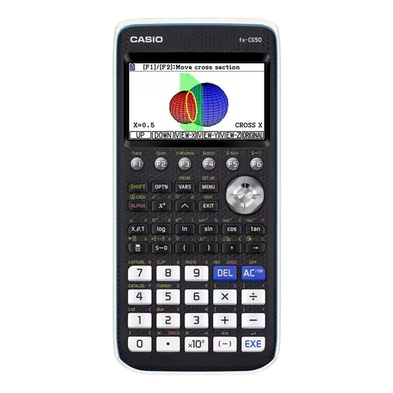 Calculadora Casio Fx-cg50 Grafico En 3d Pantalla Color Usb Color Blanco