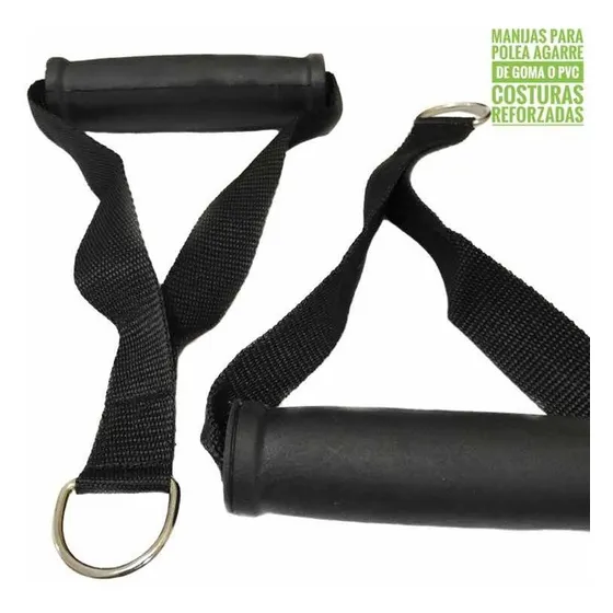 Manija Para Poleas Gimnasio X Par Manija Rijida