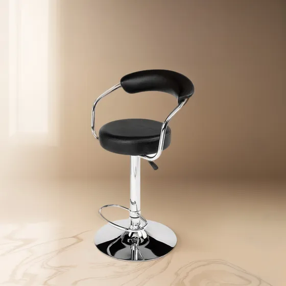 Taburete Banqueta Kai Para Bar Con Respaldo Moderno