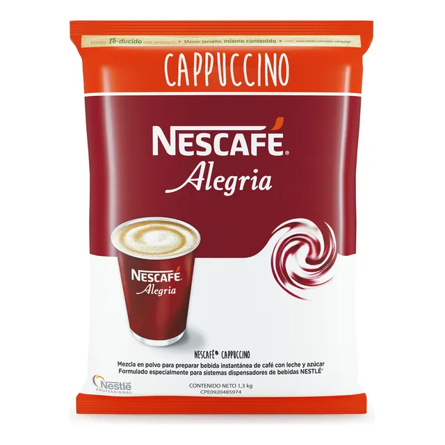 Café Instantáneo En Polvo Capuccino Nescafé Para Máquina