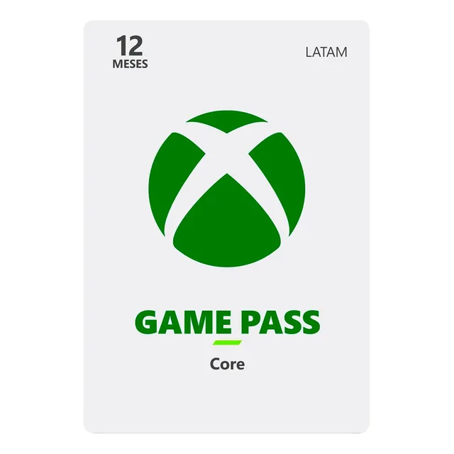 Acceso 12 Meses Xbox Live Gold Online