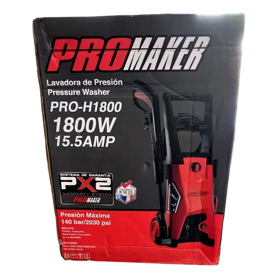 Hidrojet Lavadora De Presion 1800w Promaker
