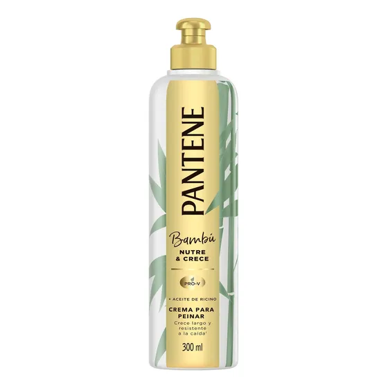 Crema De Peinar Pantene 300 Ml Bambu