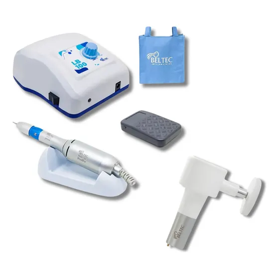 Micromotor Beltec Lb100 Com Massageador Podologia E Manicure