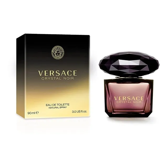 Versace Crystal Noir Edt Toilette Mujer 90ml