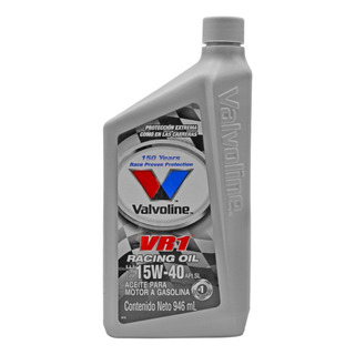 Aceite Motor Valvoline Vr1 Racing 15w40 Api Sl Mineral 946ml Aceite Motor Valvoline Vr1 Racing 15w40 Api Sl Mineral 946ml