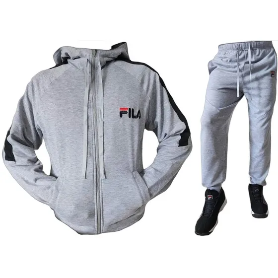 Conjunto Deportivo Sudadera Fila Jogger Chaqueta Pantalon