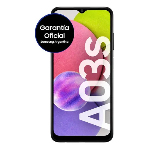 Celular Samsung Galaxy A03s 64gb + 4gb Ram Hd+ 13mpx 2021 Color Negro - Excelente (Reacondicionado)