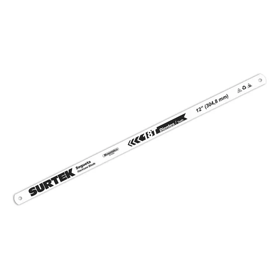 Segueta Bimetálica 12  18dpp 2 Piezas Surtek